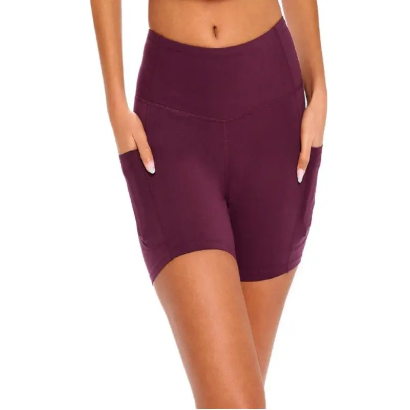 SHORTS DE YOGA DE CINTURA ALTA PARA MUJER CON CONTROL DE ABDOMEN (ESTILO N.° 6270)