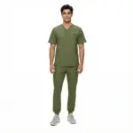 Conjunto Médico Jogger Elástico de Lujo para Hombre (ESTILO N.º 3500SET)