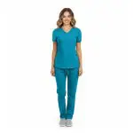 CONJUNTO MÉDICO CARGO COOL STRETCH DE 11 BOLSILLOS PARA MUJER (ESTILO N.º 4888SET)